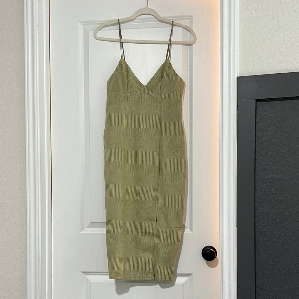 Hello Molly Olive Midi Dress